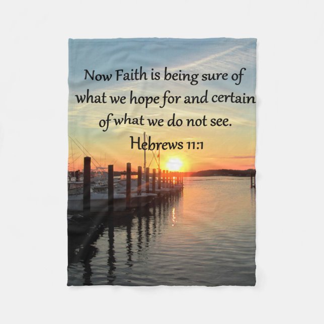 COBERTOR DE VELO HEBREWS 11:11 SUNSET DESIGN (Frente)