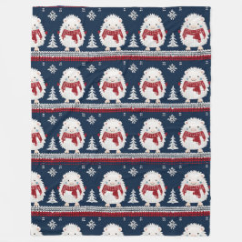 Cobertor De Velo Hedgehog’s in Scarves 