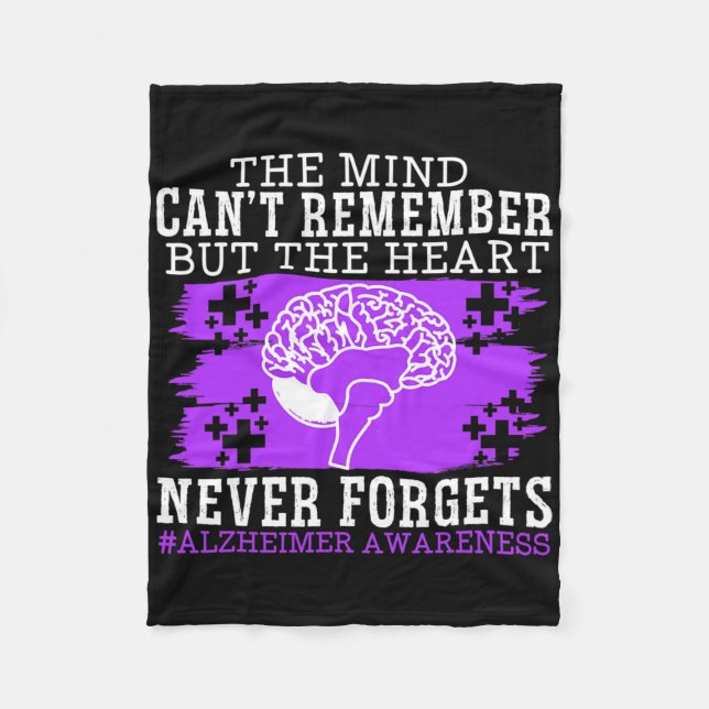 Cobertor De Velo Heimerheimer Sensibilização Demência (Frente)