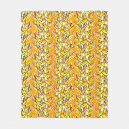 Cobertor De Velo Heliconia Tropical Botânica Bold Padrão Floral