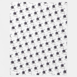 Cobertor De Velo Helicóptero Legal em Aberto e  Folheto do Helicópt