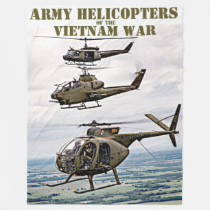 COBERTOR DE VELO HELICÓPTEROS DA GUERRA DO VIETNAME