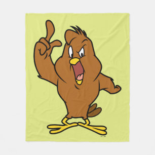 Cobertor De Velo Henery Hawk Gritando