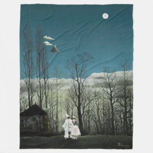 Cobertor De Velo Henri Rousseau - Noite de Carnaval