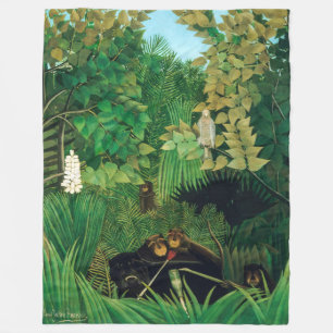 Cobertor De Velo Henri Rousseau - Os Alegres Bufões