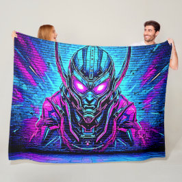 Cobertor De Velo Heroico Cyberpunk Vibe