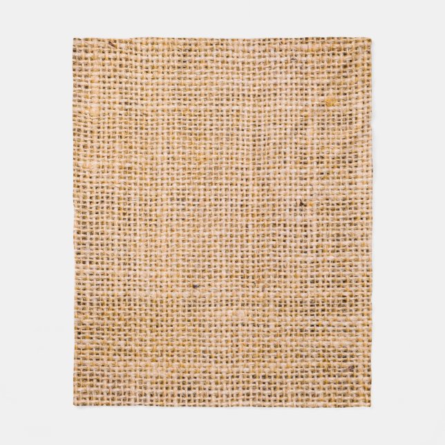 Cobertor De Velo Hessian sackcloth burlap woven texture background, (Frente)