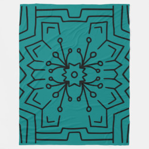 Cobertor De Velo Hexágono teal