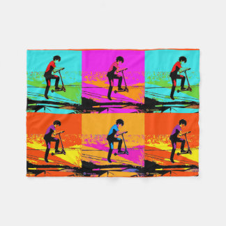 Cobertor De Velo High Flying Scooter Tricks - Stunt Scooter Rider