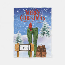 Cobertor De Velo Hikers Fleece Blanket de Natal