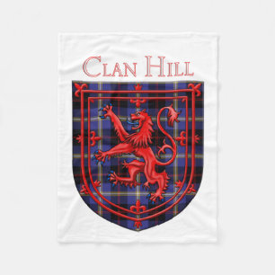 Cobertor De Velo Hill Tartan Scottish Xadrez Lion Rampant