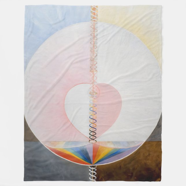 Cobertor De Velo Hilma af Klint - A Dove (Frente)