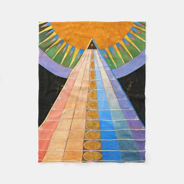 Cobertor De Velo Hilma Af Klint Altarpeça n.o 1 (Frente)