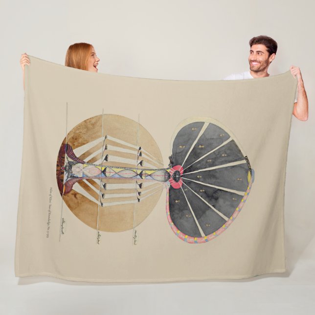 Cobertor De Velo Hilma af Klint - Árvore do Conhecimento, nº 3 (In Situ)