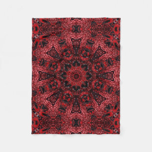 Cobertor De Velo hippie maroon wine burgundy bohemian