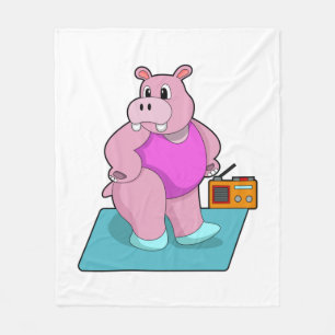 Cobertor De Velo Hippo na Malhação com Radio.PNG