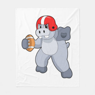 Cobertor De Velo Hippo no Futebol