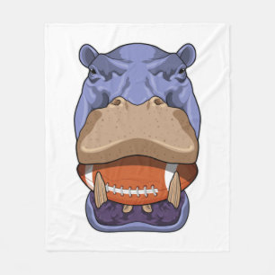 Cobertor De Velo Hippo no Futebol