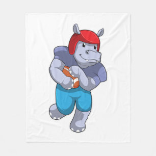 Cobertor De Velo Hippo no Futebol