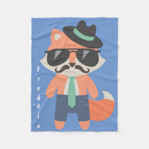 Cobertor De Velo Hipster Sr. Legal Fox Baby Boy