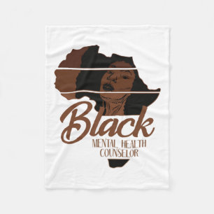 Cobertor De Velo História Conselheiro de Saúde Mental Africano Áfri