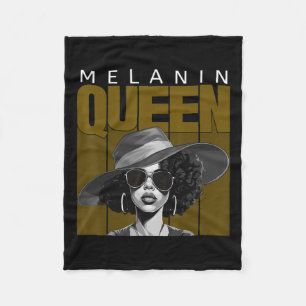 Cobertor De Velo História Negra Afro-Americana - Juneteenth Melani