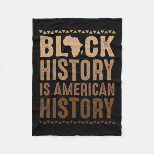Cobertor De Velo História Negra Camisa História Negra Mês Africano