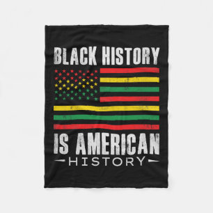 Cobertor De Velo História Negra É História Americana Por Afro Afric