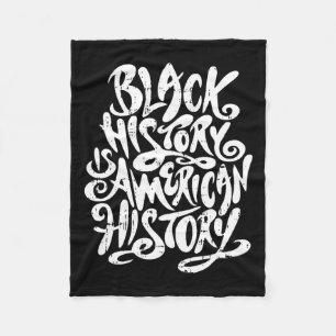 Cobertor De Velo História Negra É História Negra Americana