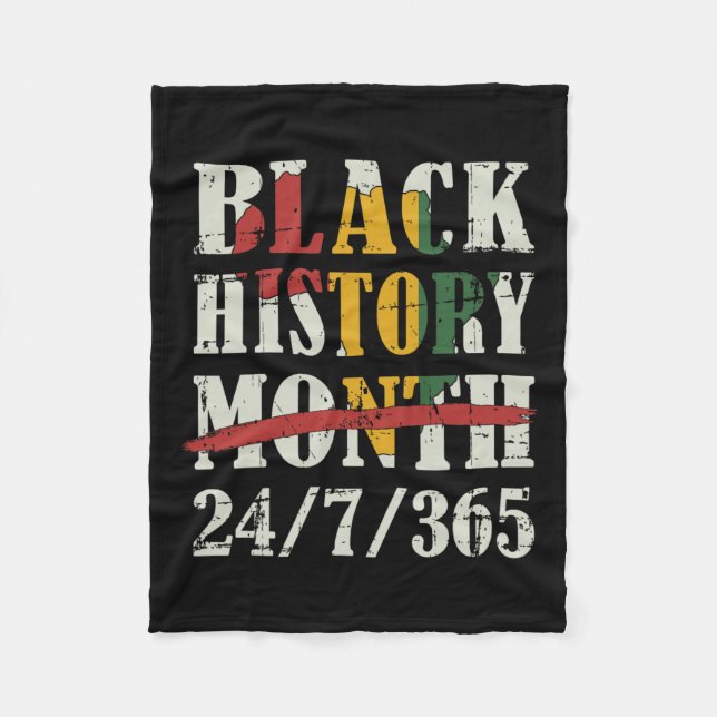 Cobertor De Velo História Negra Mês 247365 Com Bandeira Do Mapa Afr (Frente)