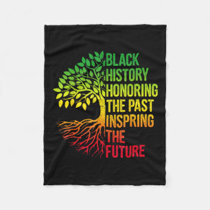 Cobertor De Velo História Negra Mês Honrando o Futuro Inspirador Pa