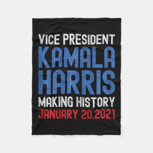 Cobertor De Velo Histórico de Fazeres da Harris Inauguration 2021