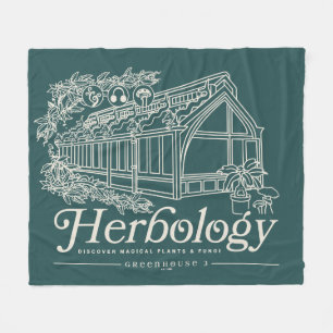 Cobertor De Velo HOGWARTS™ Herbology Greenhouse