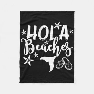 Cobertor De Velo Hola Beaches Férias