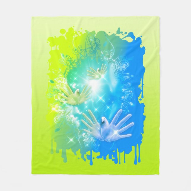 Cobertor De Velo HoliES - Porcos voadores (Frente)