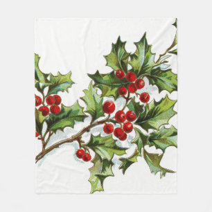 Cobertor De Velo HollyBerries 001
