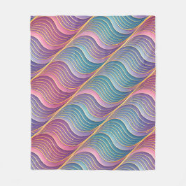 Cobertor De Velo Holographic 3D Waves Illusion | Seamless 