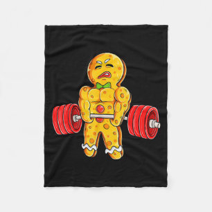 Cobertor De Velo Homem de Biscoito de Gengibre Academia Musculação