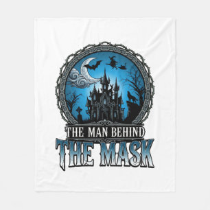Cobertor De Velo Homem Por Trás da Máscara Halloween Casa Assombrad