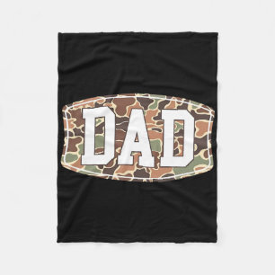 Cobertor De Velo Homens Camuflados Old School Pai1