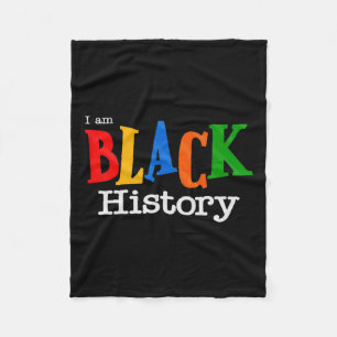 Cobertor De Velo Homens da História Negra