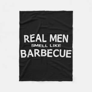 Cobertor De Velo Homens De Verdadeiro Gift Engraçados Com Churrasco