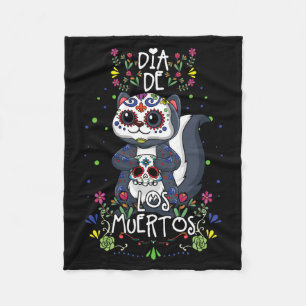 Cobertor De Velo Homens Fofo Kawaii Esquilo Esqueleto Halloween