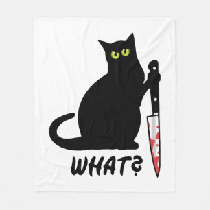 Cobertor De Velo homicídio de gato - faca maldita