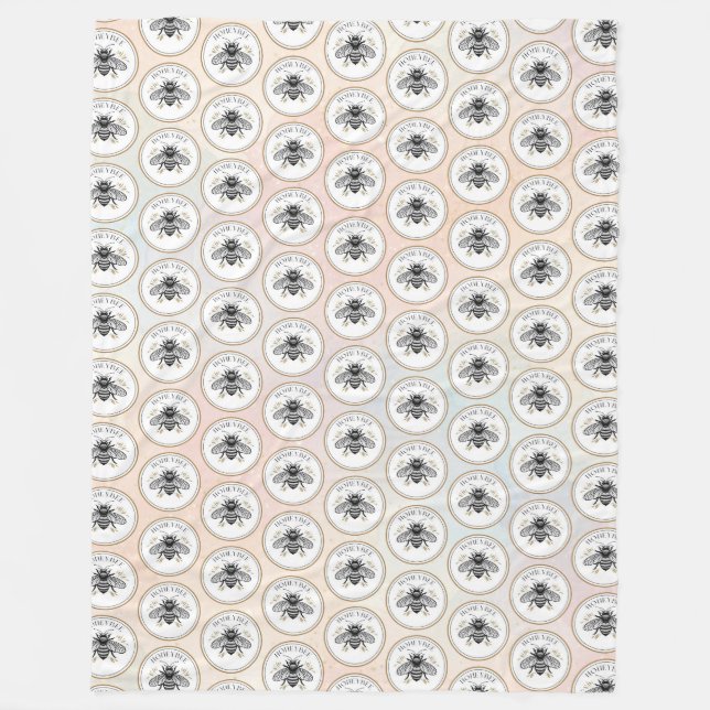 Cobertor De Velo Honey Bee (Frente)