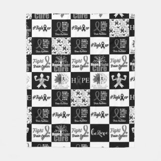 Cobertor De Velo Hope Fight Cure Brain Cancer Blanket Cancer