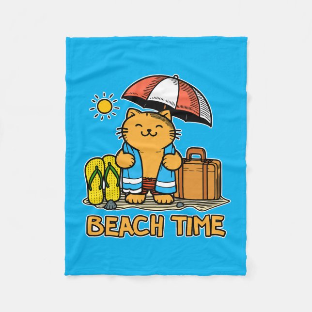 Cobertor De Velo Hora da praia 1 (Frente)