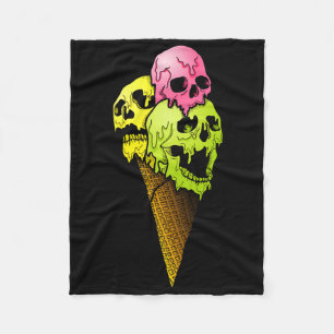 Cobertor De Velo Horror Colorido Halloween D