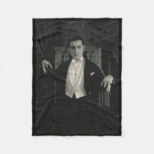 Cobertor De Velo Horror Movie Monster Halloween Count Dracula Vampi