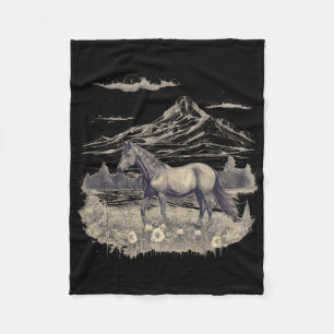 Cobertor De Velo Horse Lover Presente Mulheres Adolescentes Meninas